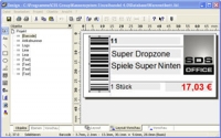 Zusatzmodul Auftrag + Barcode Label