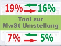 Programm zur Mehrwertsteuer Umstellung 2020